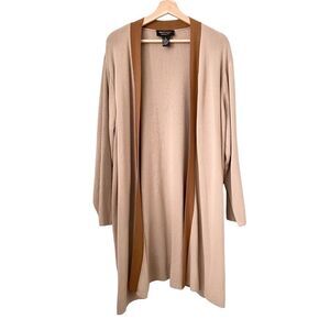 Collete Mordo Limited Edition Open Front Long Boho Cardigan Sweater in Size 1X